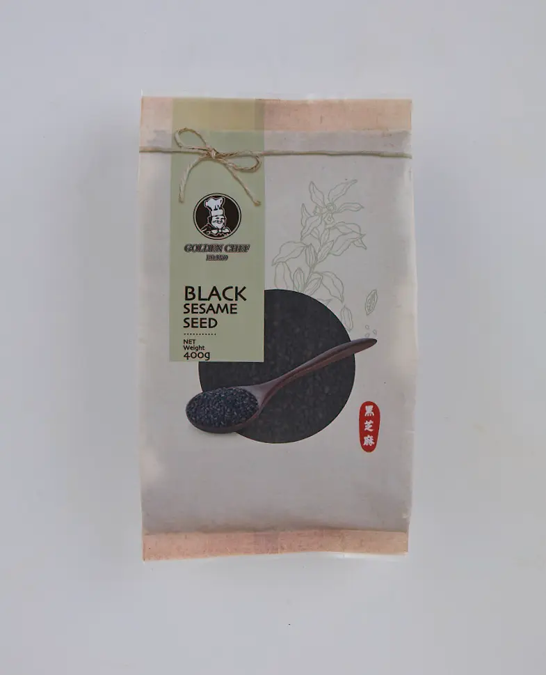 GOLDEN CHEF Black Sesame Seed 400g | GOLDEN CHEF 黑芝麻 400g