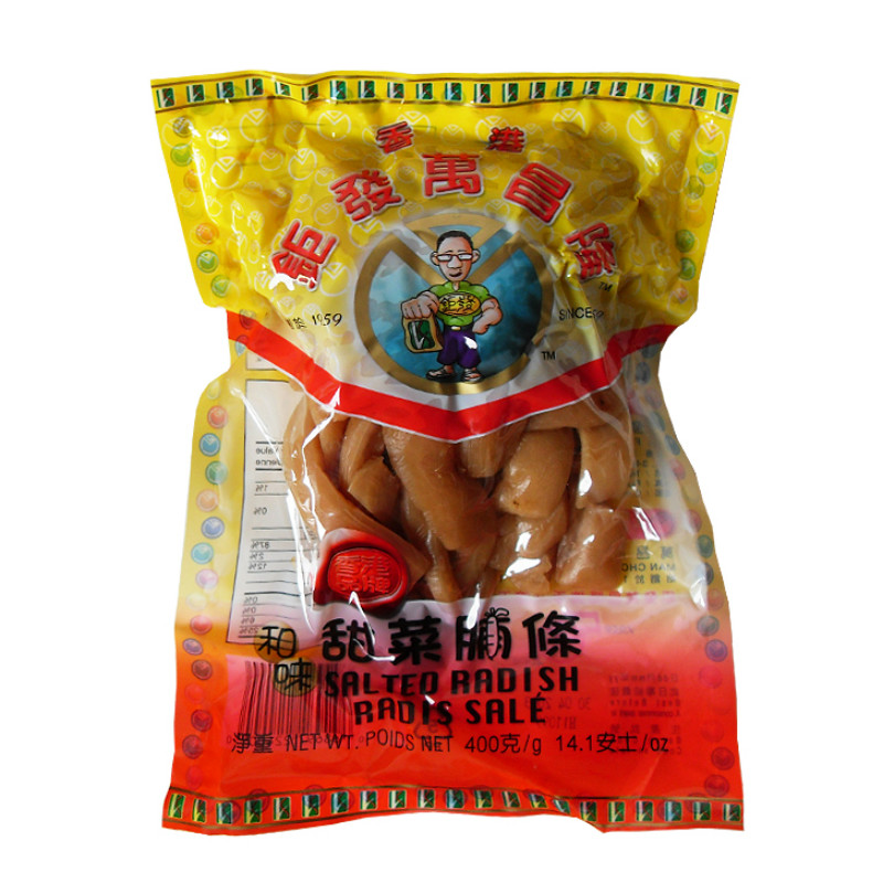 甜菜脯条 400g | Salted Radish Strips 400g