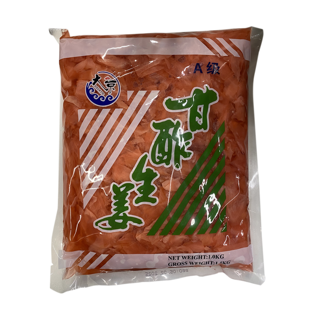 大京/禾味 寿司姜片(粉色)1kg | Daikyo / Kim Pickled Ginger (Pink) 1kg