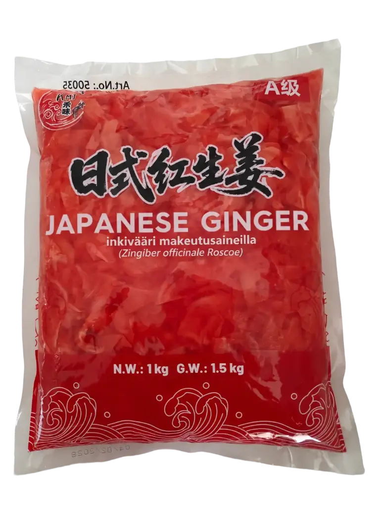 Daikyo / Kim Pickled Ginger (Pink) 1kg | 大京/ 禾味 寿司姜片(粉色)  1kg