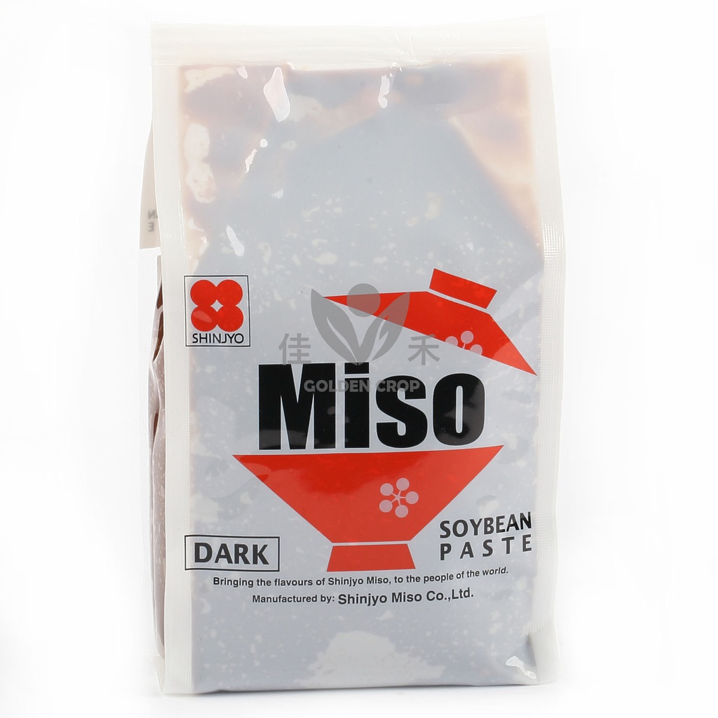 SHINJYO Miso Soijapapu Tahna, Tumma 300 g | 新庄 味增酱 500g (Dark/深色)