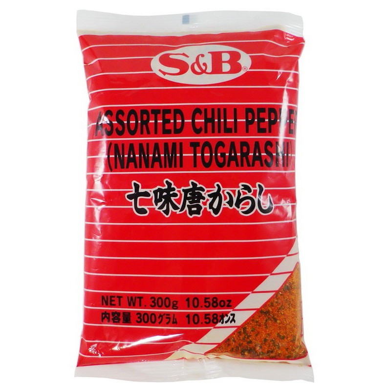 S&B 七味辣椒粉 300g | S&B Assorted Chili Pepper (nanami togarashi) 300g