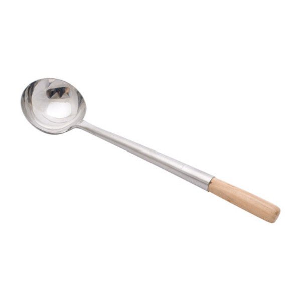 一号不锈钢长柄炒勺 15cm | No.1 Stainless Steel Ladle 15cm