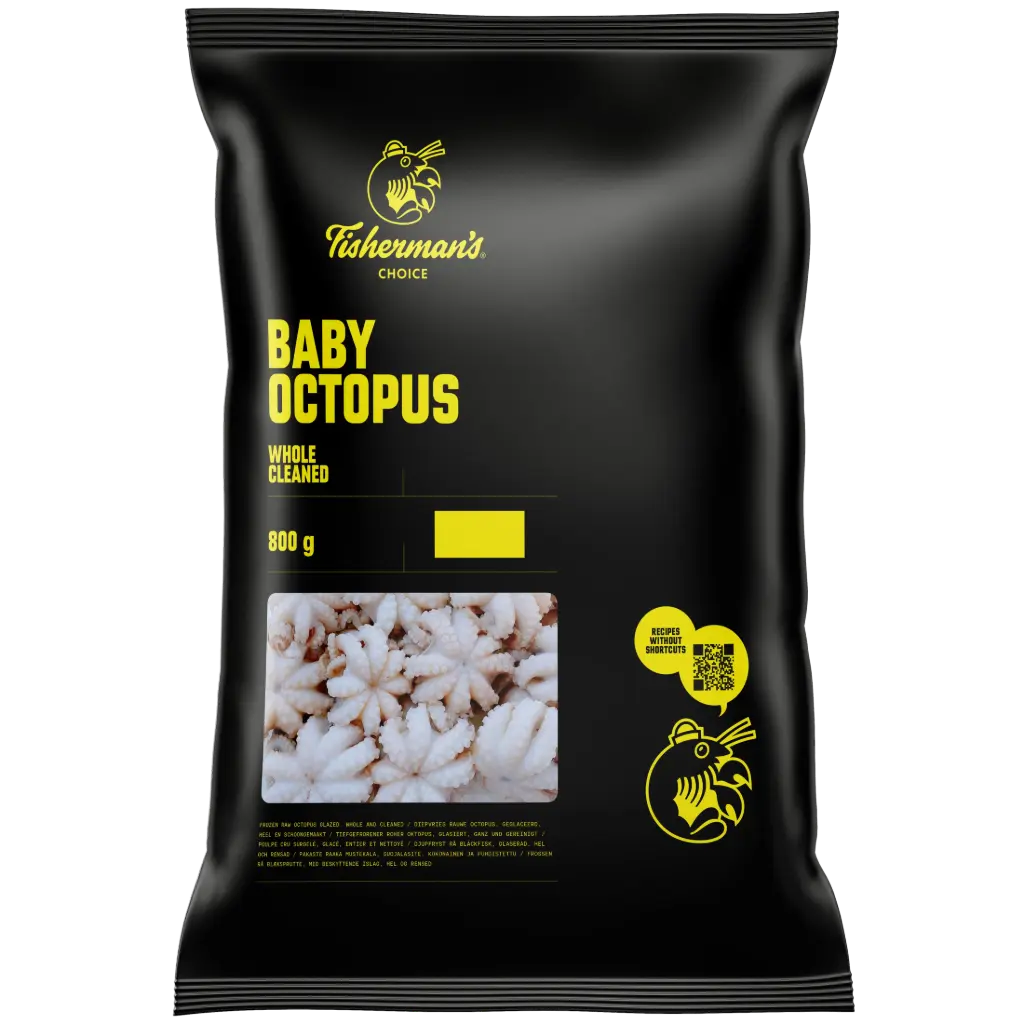 FM Baby Octopus 40/60 Net 800g | FM 章鱼仔 40/60 净重 800g