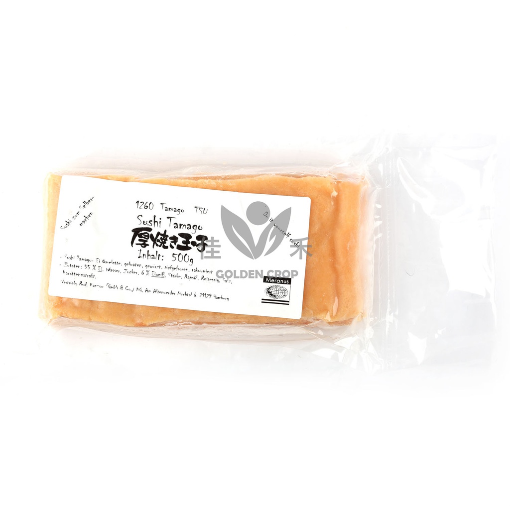 Meranus Sushi Tamago (Sweet Egg) 500g (20units/CTN) | Meranus 寿司鸡蛋 500g (20包/箱)