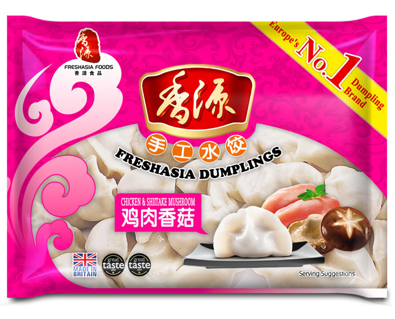 Dumplings (kana ja shiitake) 400g | 香源 鸡肉香菇水饺 400g