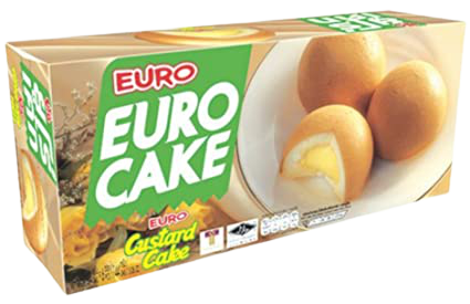 EURO Custard Cake 144g | 蛋黄派 144g