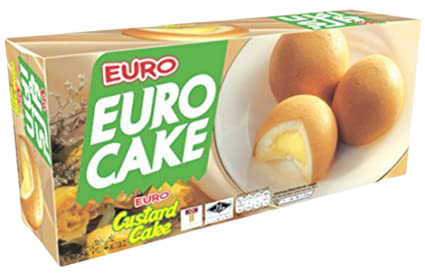 EURO Custard Cake 144g
