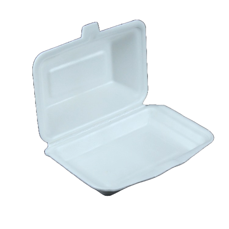 泡沫外卖盒 炒面盒 (1/2) 125个/条 24.1cm*15.4cm*7.3cm | Foam Lunchbox Container (1/2) 125Pcs/bag 24.1cm*15.4cm*7.3cm