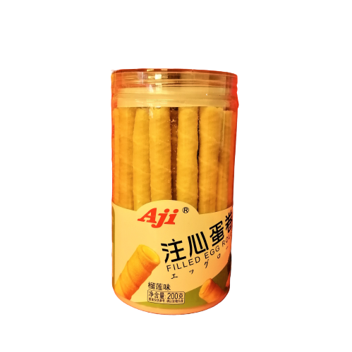 Aji 蛋卷 榴莲味 200g | Aji Egg Rolls Durian Flavour 200g