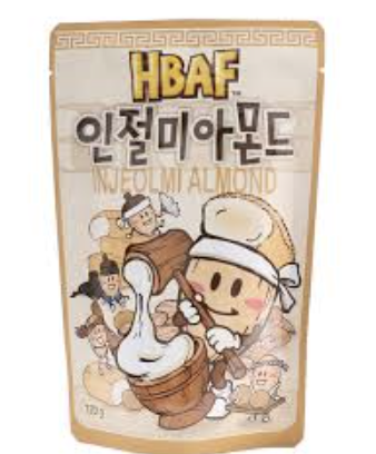 HBAF Crispy Almonds Nuomici Flavor 120g | HBAF 香脆杏仁 糯米糍味 120g