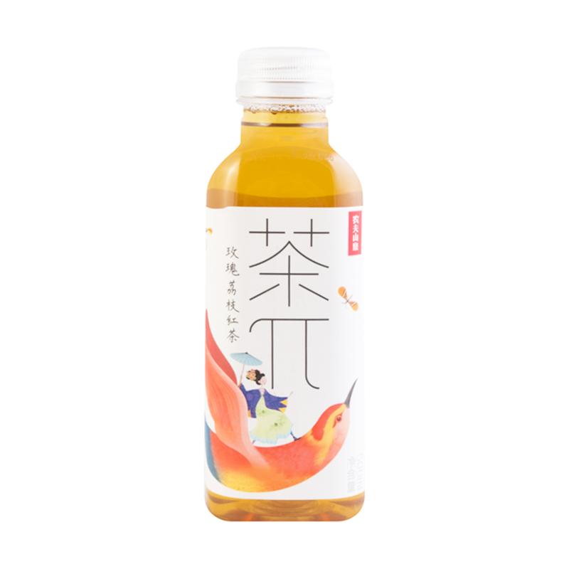 CN NFS Rose and litchi Black Tea Drink 500ml | 农夫山泉 玫瑰荔枝红茶 500ml