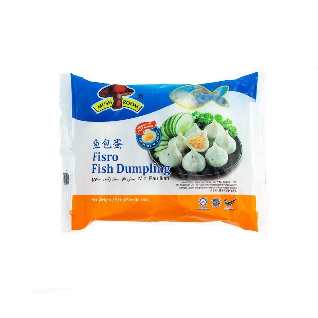 香菇牌 鱼包蛋 160g | Mushroom Fisro 160g