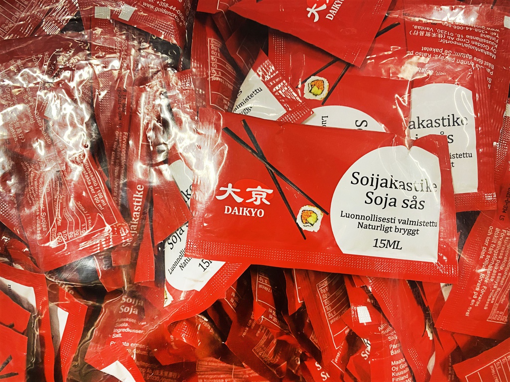 KMI 禾味 外卖酱油 15ml*500小包/箱 | KMI Soy Sauce for Take Away 15ml*500 / CTN