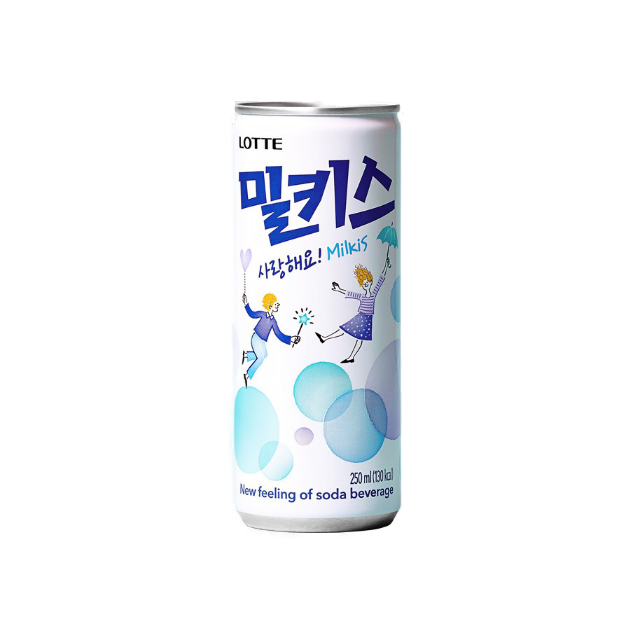 乐天 苏打饮料 250ml | LOTTE Milkis Soft Drink 250ml
