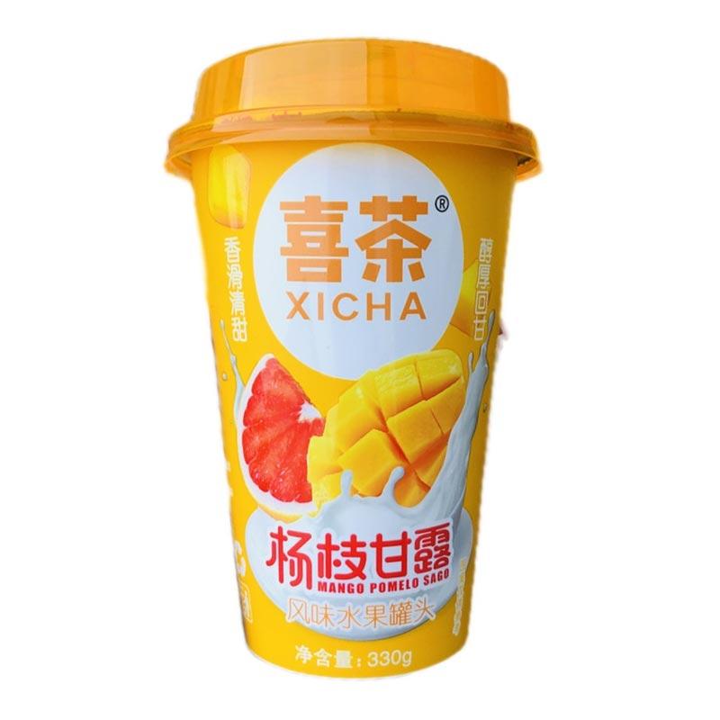 喜茶 杨枝甘露 330g | XiCha Canned Fruit Mango/Sago 330g