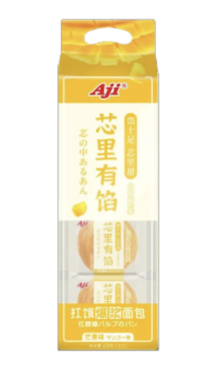 AJI 扛饿爆浆面包 芒果味 270g | AJI Bread Mango Flav. 270g