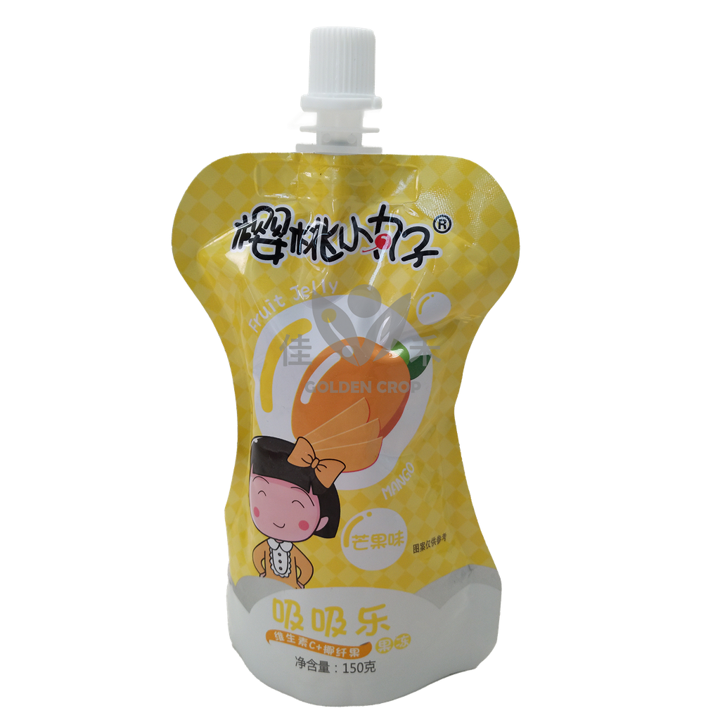 吸吸乐 布丁 芒果味 150g | CMC Pudding Drink Mango Flavor 150g