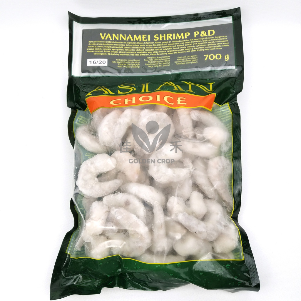 Asian Choice Vannamei Shrimps PD16/20 700g
