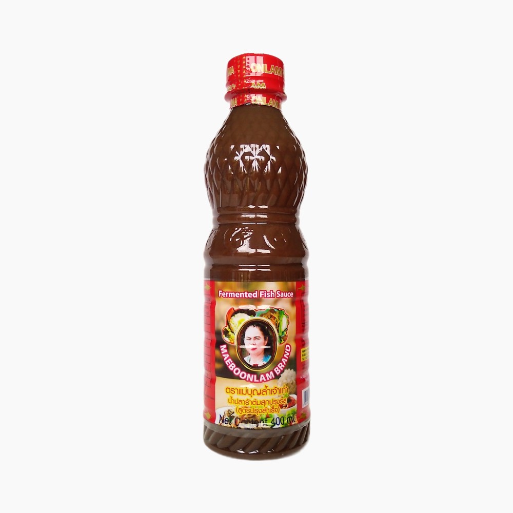MaeBoonLam Fermented Fish Sauce for Papaya Salad 400ml | MaeBoonLam 木瓜沙拉鱼露 400ml