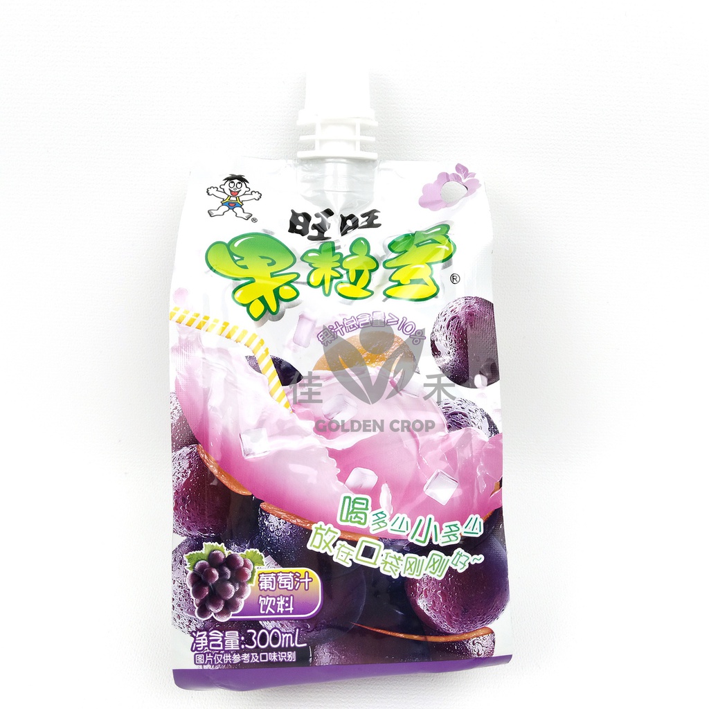 旺旺 果粒多 葡萄味 300ml | Want Want Grape Juice 300ml