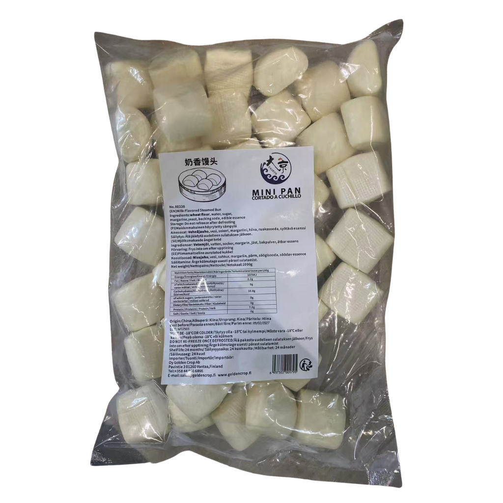 Daikyo/Kim Steamed Bun with Milk Flavor new 1kg | 大京/禾味 奶香馒头 1kg