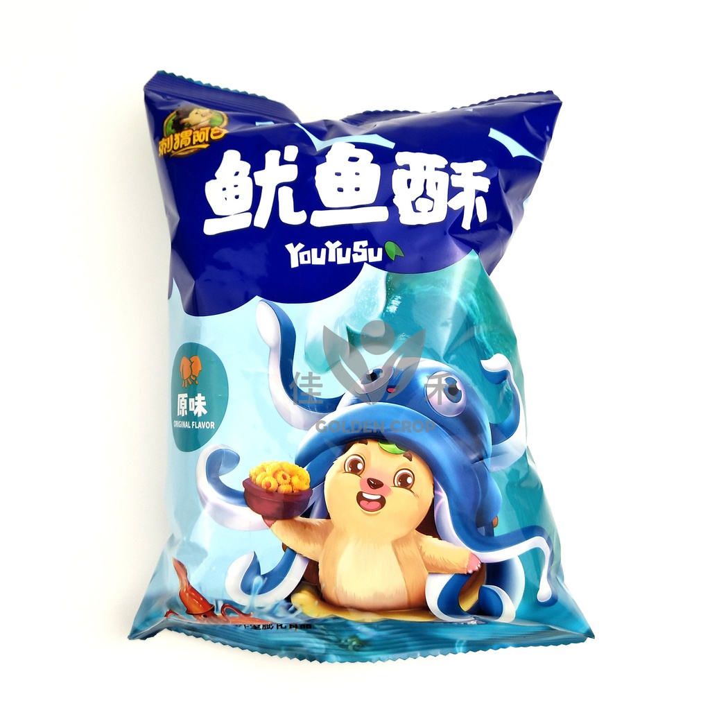 刺猬阿甘 鱿鱼酥 原味 31g | CWAG Squid Crisp 31g