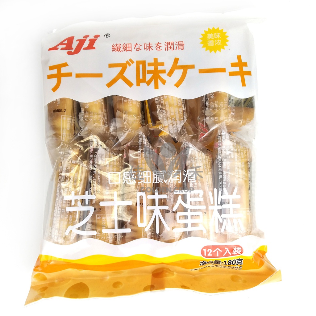 Aji Cheese Flavor Cake 180g | Aji 芝士味 蛋糕 180g