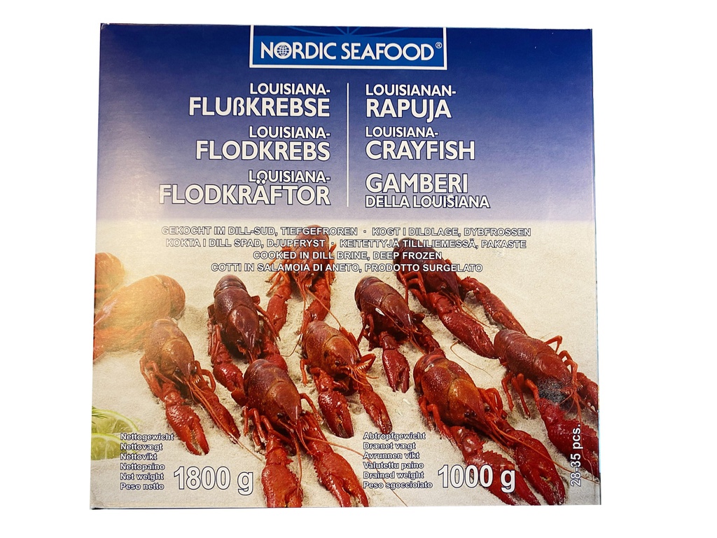 Crayfish Cooked in Dillbrine 28-35 1800g | 盐水小龙虾 28-35 1800g