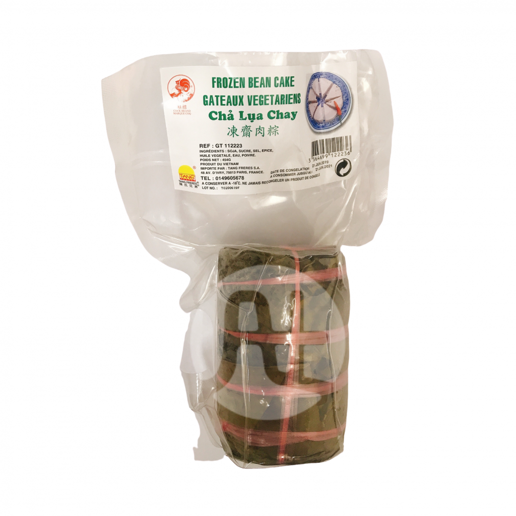 Pakastettu kasvispapurulla (Cha Lua Chay) 454g | 公鸡牌 越南素斋肉粽 454g