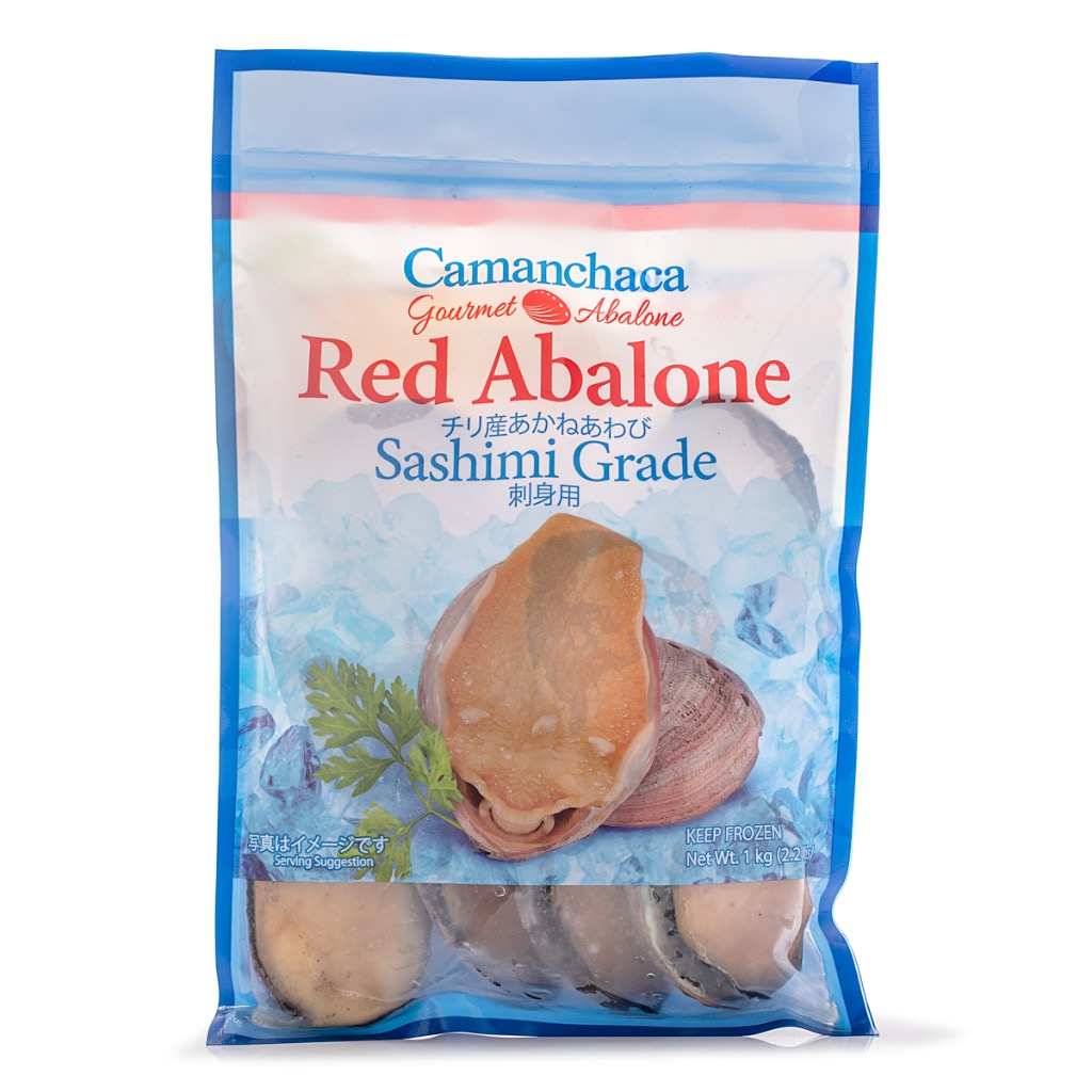 冰冻 鲍鱼 1kg (8只)/包 | Frozen Abalone 1kg(8pcs)/unit 