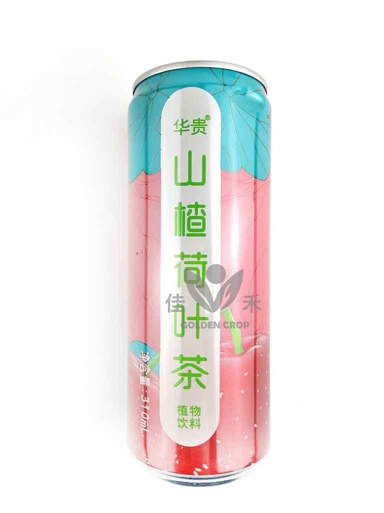 洪湖农家 山楂荷叶茶 310ml | HongHuNongJia Hawthorn Lotus leaf tea 310ml/unit