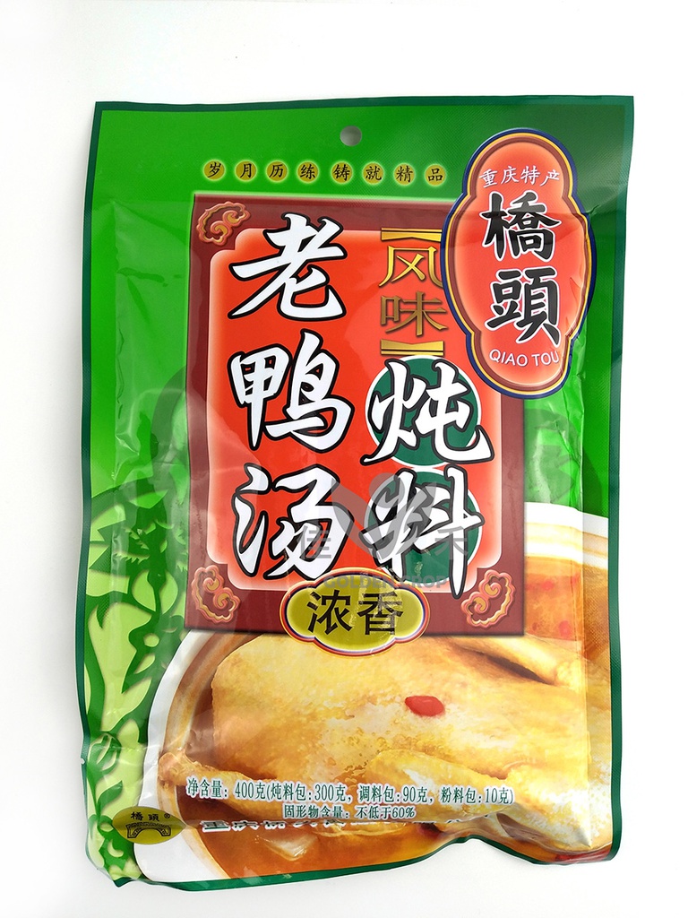 桥头 老鸭汤炖料 400g | QT Stewed Duck Seasoning 400g/unit