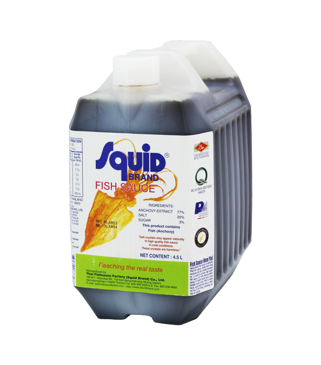 鱿鱼牌 鱼露 4.5L | Squid Brand Fish Sauce 4.5L