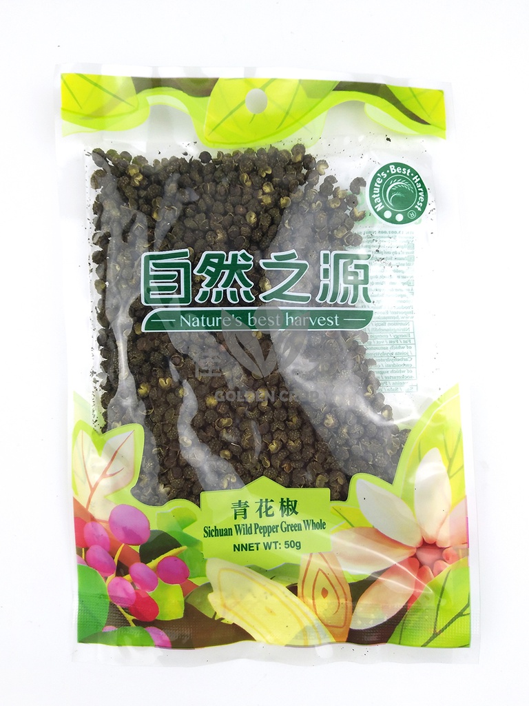 NBH Sichuan Vihreä Pippuri 50 g | 自然之源 野生青花椒 50g