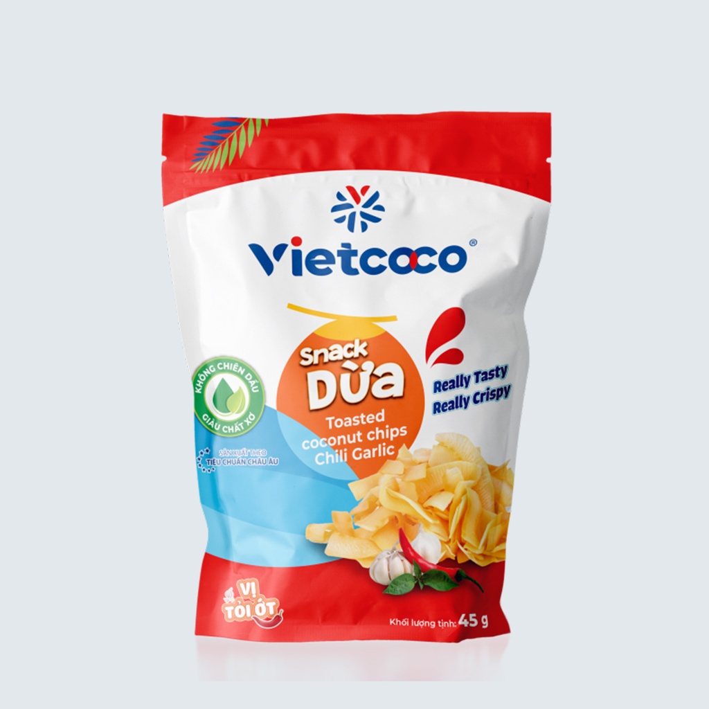 Vietcoco 椰子脆片 45g | Vietcoco Coconut Chips 45g