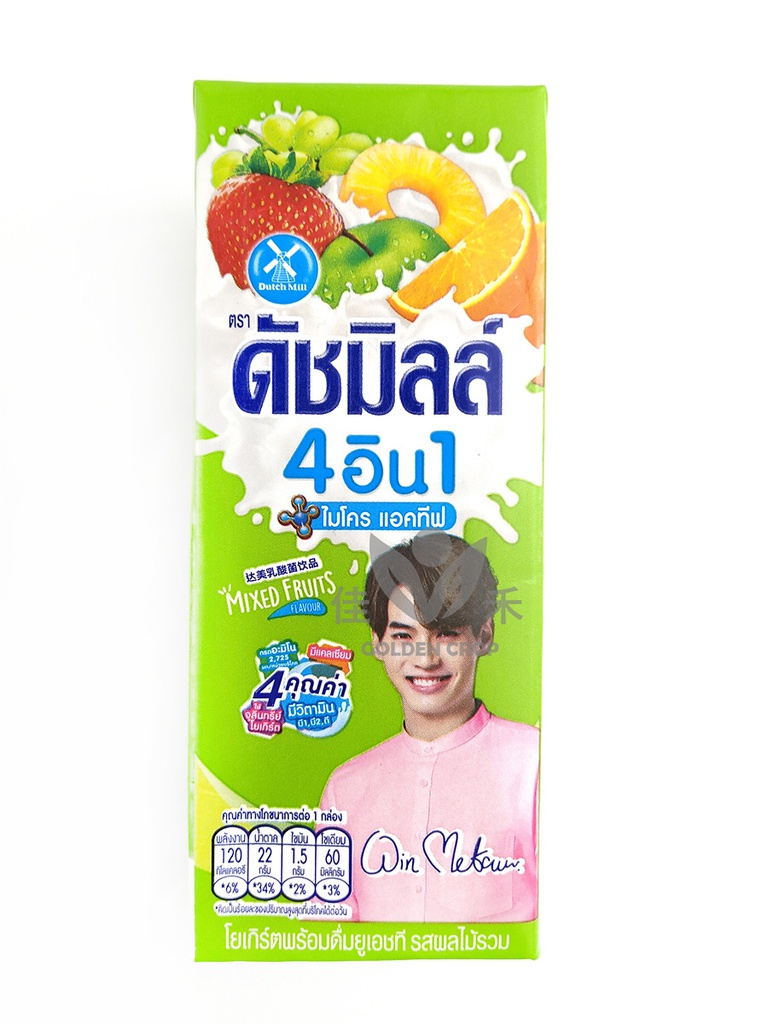 Dutch Mill Mixed Fruits Flavor 180ml | 达美混合水果口味果汁 180ml