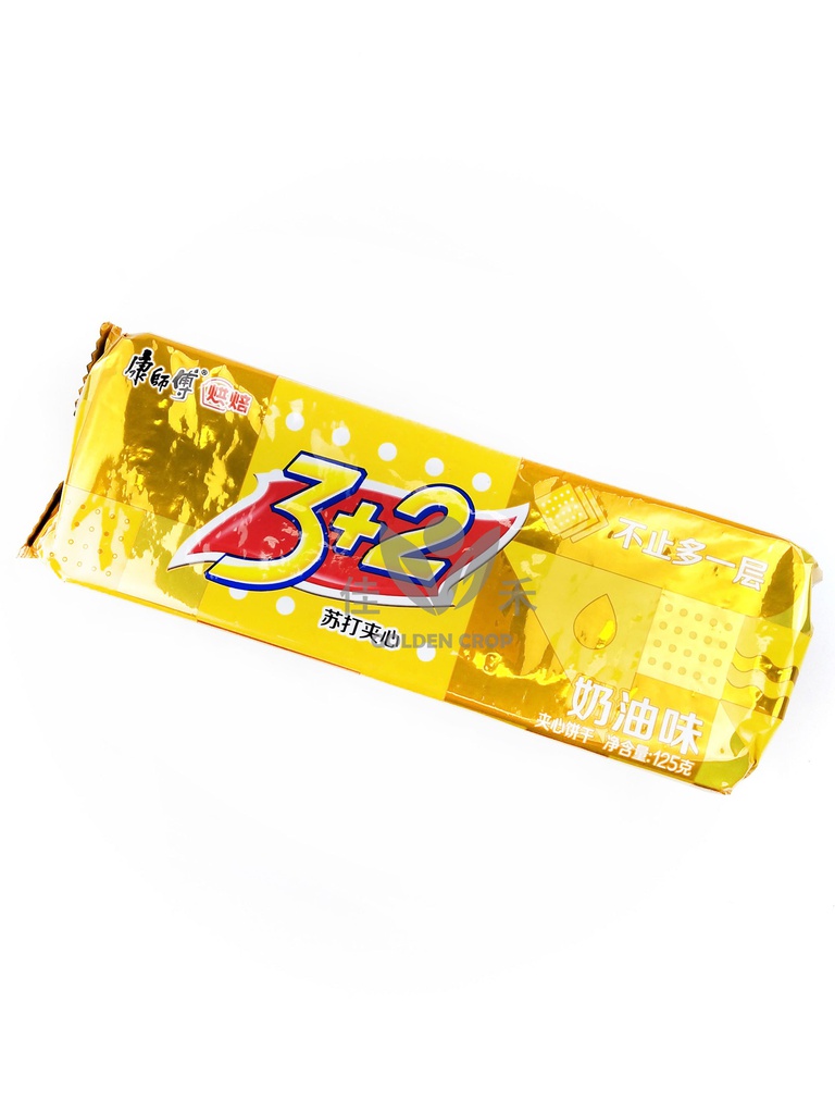 康师傅 3+2 奶油味 | KSF 3+2 Biscuit Butter Flavor 125g