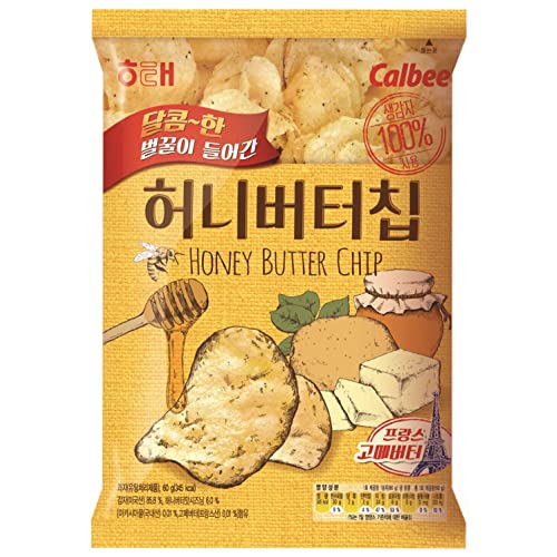 KR Haitai Potatochip Honey Butter flavor 60g | 韩国 Haitai薯片 蜂蜜黄油味 60g