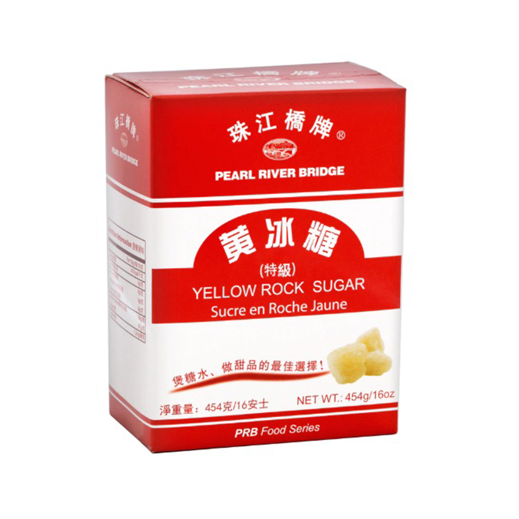 珠江桥 黄冰糖 454g | PRB Yellow Rock Sugar 454g