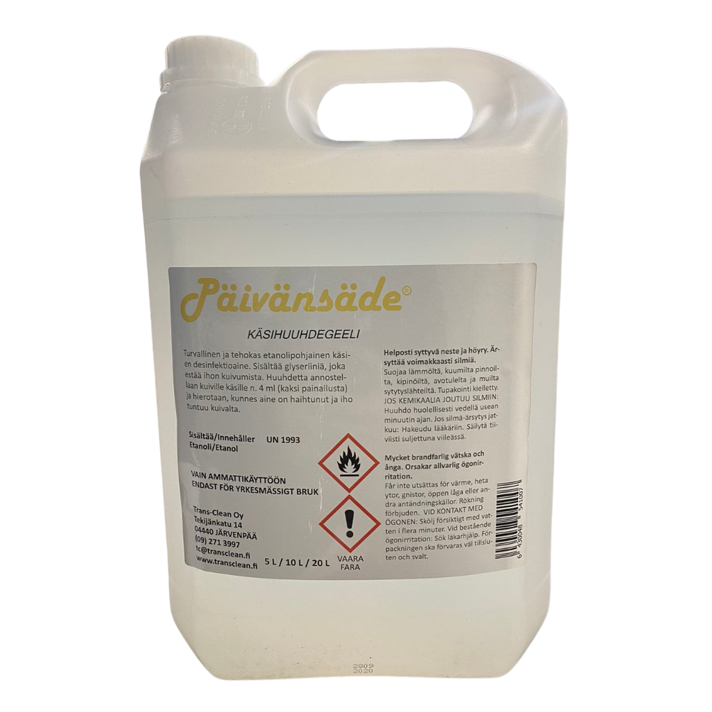Hand Sanitiser (Alcohol) 5L | 手部消毒液 (酒精) 5L