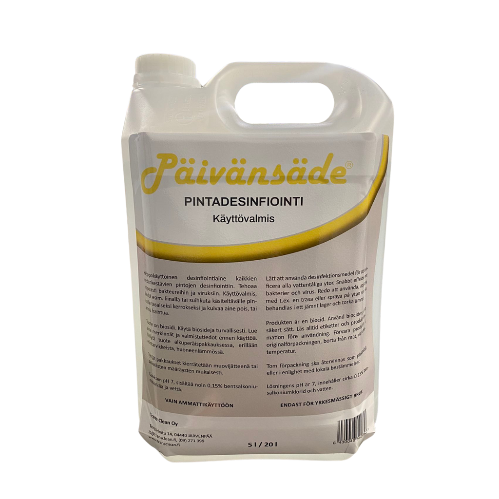 Kitchen Surface Disinfectant (Alcohol-Free) 5L |  厨房 表面消毒液 (无酒精) 5L