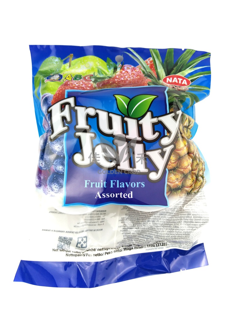 ABC Fruit Jelly Flower Cup Assorted 312g