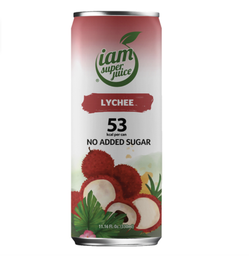 [60027] IAM Lychee Drink No Sugar 330ml丨IAM 荔枝饮料 330ml