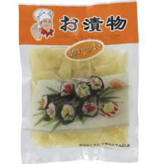 [50018] LV ZHENG FOOD 寿司姜片 150g | LV ZHENG FOOD Sushi Ginger Slice White 150g