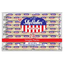 [24401] M.Y.SAN Sky Flakes Crackers (24x25g) 600g/PKT | M.Y.San Sky Plakes饼干 24x25g) 600g/pkt