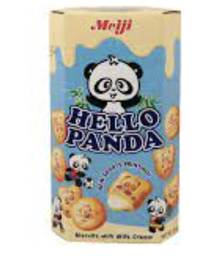 [24251] MEIJI 你好熊猫饼干 牛奶味 50g | ASEA MEIJI Hello Panda Milk Flav. 50g