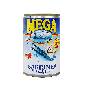 沙丁鱼罐头 油 155g | MEGA Sardines In Natural Oil 155g