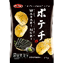 Koikeya 辣紫菜芥末味薯片 100g |  KOIKEYA  Potato Chip Wasabi Nori 100g/PKT