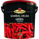 黑桶(红盖) 辣椒酱 10kg / 桶 | ROYAL ORIENT  Sambal Oelek 10kg | 黑桶(红盖) 辣椒酱 10kg / 桶